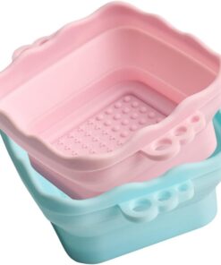 VICASKY 2pièces Boule De Nettoyage Silicone Pour Pinceaux De Maquillage Outil Pratique De Nettoyage Et Séchage Accessoires Cosmétiques