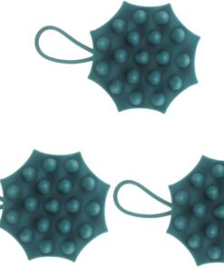 Healvian 3pièces Brosse à Shampooing Silicone Doux Outil De Massage Chevelu Pour Nettoyage Douceur Brosse De Massage Pour Types De Cheveux Accessoire De Soin Capillaire Utilisable