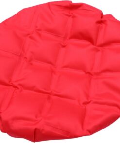 OUNONA Casque Chauffant pour Cheveux Rouge, Compatible Micro-ondes, Thermique Capillaire, Soin Cheveux Abîmés, Usage Domestique et Salon Professionnel