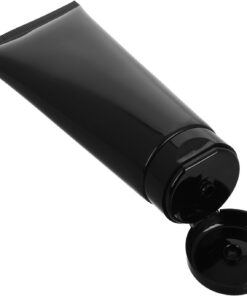 Tuyau cosmétique rechargeable pour dentifrice - Tube de dentifrice réutilisable - Récipient de voyage réutilisable pour articles de toilette - Tube vide à presser