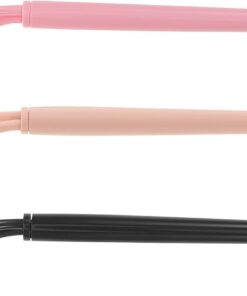 Healvian 3pièces Peigne Cils Métal et Séparateur de Cils pour Rehaussement de Outil de Séparation avec Brosse à Acier Inoxydable pour Application de Mascara