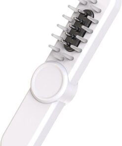 Applicateur portatif d'huile pour cheveux | Masseur de cuir chevelu | Peigne de massage 2 en 1 | Pinceau d'applicateur d'huile | Parfait pour les soins capillaires pour les femmes et les hommes |