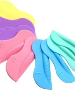 YARNOW 5 Paires de Coussinets pour Rehaussement et Lifting des Cils en Silicone Outil Léger Patchs Réutilisables pour Permanente de Cils pour Soin des Paupières