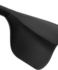 VOSAREA Visière de Protection Noire pour Coloration et Laque Cheveux Poignée Intégrée Plastique Léger Réutilisable Bouclier Facial Complet pour Salon de Coiffure et Soins Capillaires