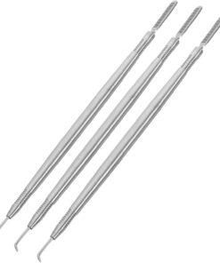 VICASKY Lot De 3 Séparateurs De Cils Professionnels En Acier Inoxydable, Outils De Permanente Et De Avec Peigne,