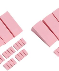 Healeved 2pièces Éponge à Dégradé Outils De Manucure Pour Effet De Couleur Ombragé Éponge Douce Pour Nail Art Professionnel Et Débutant Accessoires De Maquillage Multifonctionnels