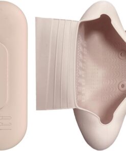 Trousse à pinceaux maquillage 2 pièces, étanche, silicone souple, | Petit Trousse de Maquillage Pour femme, école, maison, bagage, hôtel, salle de bain