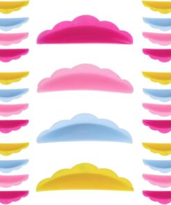 Artibetter Accessoires Sûrs et Résistants 40 Paires de Coussinets en Silicone pour Permanente de pour Usage Individuel Salon Professionnel