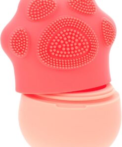 VICASKY Moule à Glace pour Visage en Silicone Rose, Outil de Beauté pour Soulager et Pénétrer des Muscles Oculaires, pour Cryothérapie Visage