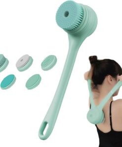 Electric Bath Brush, Waterproof Body Scrubber, Body Cleaning Brush | Bath And Body Brushes With Polyvalent Electric Bath Brush Designed For Deep Cleansing And Gentle Massage