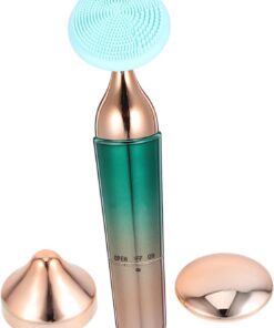 VICASKY Massage Pour Visage Et Cou Outil De Soin De Peau Appareil De Massage Facial Sans Piles Vert