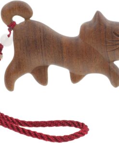 Healeved Peigne Forme De Chat Peigne Large à Dents Pour Démêlage Massage Outil De Soin Capillaire Ergonomique