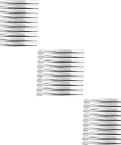 Lot De 3 Pinces Plates En Acier Inoxydable Pour Outils De Collection Pinces À Pour Créatifs 10 Pièces X 3