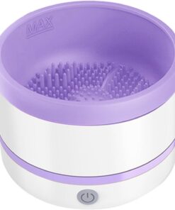 Générique Lave-pinceaux électrique Laveur Nettoyeur | Outil Électrique Nettoyage Pinceaux Outil Cosmétique Pour Correcteur Fards À Paupières Blush Femmes Beauté Soins Peau