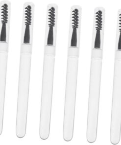 6pièces Pinceau à Cils Et Sourcils Applicateurs De Mascara Outils De Maquillage Pour Cils Pour Femmes