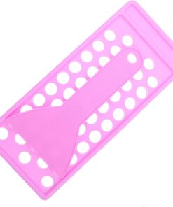 YARNOW Kit de Fabrication de Rouge à Lèvres DIY en Pp Pourpre Plateau de Remplissage Anti-débordement et Outil de Maquillage Créatif pour Soin des Lèvres