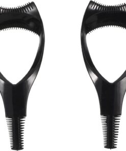 Guide de Maquillage des Yeux Noir en Plastique 20 Pièces pour Débutants | Aide au Mascara sans Traces, Réduit les Tremblements au Trait, pour Eyeliner Couleur Aléatoire