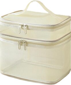 Pochette Organisateur de Maquillage | Organisateur de Toilette de | Trousse de toilette de | Sac cosmétique de avec rangement facile, organisez votre maquillage, vos outils de bea