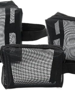 Organisateur Portable en – Sac de Voyage pour dortoir | Nylon avec Fermeture à glissière, Accessoire de Stockage cosmétique, Utilitaire de Bureau à Domicile, Compagnon de Fitness Gym, Outil de