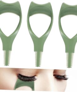Healvian 3pièces Protège-cils pour Mascara Outil de Cils Brosse Applicateur Protection pour Mascara Accessoires de Maquillage pour Yeux
