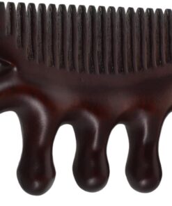 VICASKY Peigne De Massage En Bois De Santal Ergonomique Boules De Massage Pour Cuir Chevelu Hommes Et Femmes Soins Capillaires Détente Nuque Et Épaules