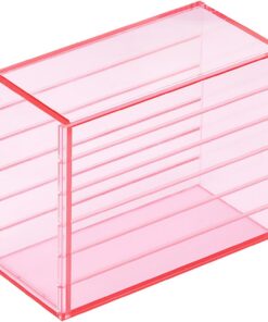 Boîte de rangement pour faux cils en acrylique - 5 couches - Présentoir à cils - Outil d'extension de cils
