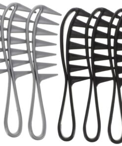 VICASKY 8pièces Peigne à Cheveux Démêlant Élargi Peigne Antistatique Pour Cheveux Mouillés Ou Secs Accessoire Pour Coiffure Et Soin Capillaire