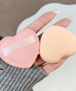Cotton Candy Éponge de maquillage pour fond de teint, anti-cernes, éponge de maquillage, outil de beauté doux, rose