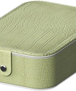 Trousse de Maquillage avec Miroir Lumineux,Trousse à Maquillage avec | Miroir de - Modèle de Crocodile de léger - Étui à Outils pour Accessoires de, Trousse de