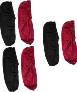 Angoily 6pièces Bonnets De Sommeil Pratiques Pour Femmes Satin Avec Pour Cheveux Pour Sommeil Couleurs Et Vin