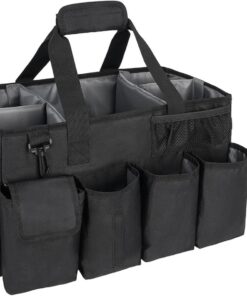 Sac Caddie De Nettoyage Trousse de Rangement Portable | Organisateur d'Outils de Jardinage Pour Hommes Femmes Dortoir Salle de Bain Camping Voiture Maison de Plage