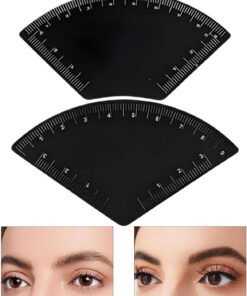 Règle à Sourcils 2 Pièces Jauge de Cartographie des Sourcils | Règle Guide de Design Pour , Transport, Domicile, , Rencontres