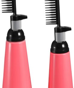 STOBAZA 2 pièces Bouteilles de Teinture pour Cheveux et Applicateur Peigne Racines Plastique Distributeur pour Coloration et Soin Capillaire Pratique pour Domicile et Salon
