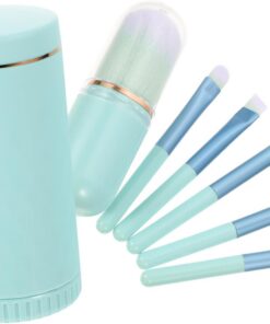 Gatuida Pinceaux Maquillage pour Visage avec Manche Kit de Pinceaux pour Blush Poudre et Ombre à Paupières Outils de Beauté pour Femmes