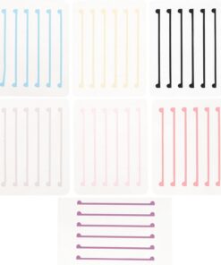 OUNONA Coussinets recourbe-cils en silicone, 7 feuilles, pour rehausser les cils, permanentes, recourbe-, protections en silicone pour les yeux, outils de maquillage