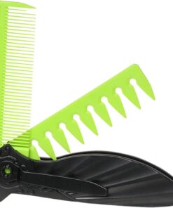 Peigne De Brosse de Soin Capillaire | Peigne de Poche Pliant Pour Affaires Extérieur Salle De Sport Anniversaire Hommes Et Femmes
