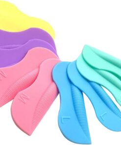 VICASKY Coussinet de Cils en Silicone pour Permanente de Cils, 5 Paires Légères et Confortables, Accessoires Réutilisables pour Lifting des Paupières Salon