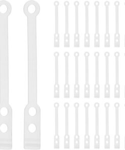 OUNONA Élastiques pour Permanente Transparents en Caoutchouc Doux Lot D’Environ 35 Pièces Accessoires Cheveux pour Fers à Friser Kit Pratique pour Coiffure et Soins Capillaires