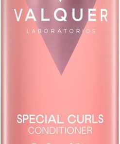 VALQUER Après-Shampoing Curly Sans Rinçage | Cheveux Bouclés | 300 ml | Anti-Frisottis | Kératine Végétale | Vegan