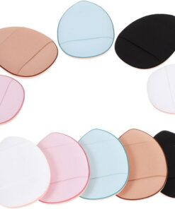 VICASKY 12 Pièces Houppettes à Fond De Teint Accessoires De Maquillage Pratiques Fournitures Pour Filles Houppette à Poudre Portable Cosmétique Applicateurs De Maquillage Mini