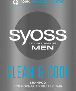 Syoss MEN Clean&Cool Shampoing capillaire 440ml