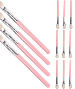 Ciieeo 20 Pièces Stick Fard à Paupières avec Éponge en Latex, Doux Peau, Réutilisable, pour Maquillage Quotidien et Voyage, Accessoire Maquillage Pratique