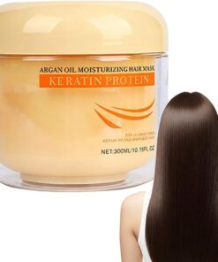 Masque capillaire hydratant, soin du cuir chevelu - Soin capillaire régénérant | Masque capillaire hydratant pour cuir chevelu sec, soin intensif, formule riche à effet revitalisant