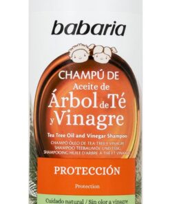 Babaria - Shampoo Enfants Avec Arbre À Thé Et Vinaigre 700Ml | Sans Odeur | Prévient Les Problèmes Liés Aux Environnements Surpeuplés Comme Les Écoles Et Garderies | 700 Ml