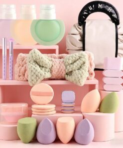 Lot de 26 accessoires de maquillage pour soins de la peau et spa - Outil de beauté multifonction pour la routine quotidienne du visage