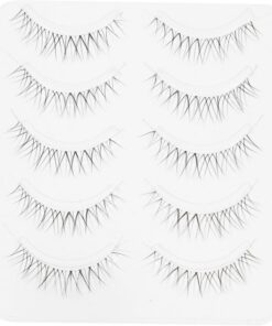 Gatuida 5paires Faux Cils Denses Accessoires de Maquillage pour Filles et Femmes Outils de Beauté Naturels et Confortables