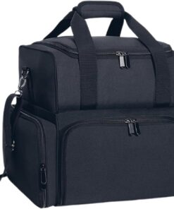 Sacs à ongles, trousse de lampe, trousse de fournitures – Support de | cosmétiques, étui de rangement de pouvant contenir 70 bouteilles avec support et bandoulière pour articles et outils