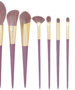 Set de Pinceaux de Lot de 9 applicateurs de beauté doux antidérapants pour | Accessoires de Professionnels Pour les lèvres, les femmes, la peau, les sourcils, les cils