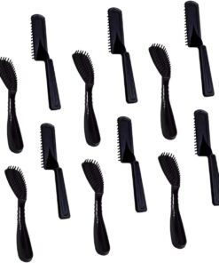 OUNONA Lot De 20 Peignes De Teinture Pour Cheveux De Salon, 10 Carrés Et 10 Ovales, Légers Et Lavables, Outils De Coiffure Professionnels, Adaptés Aux Soins Capillaires En Salon Et Usage Personnel