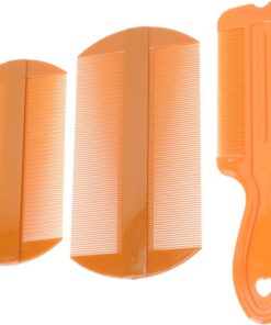 Gatuida Lot De 3 Peignes à Dents Fines En Plastique Antistatique Peigne à Pellicules Usage Garçon Et Filles Et Adultes Soin Capillaire Quotidien